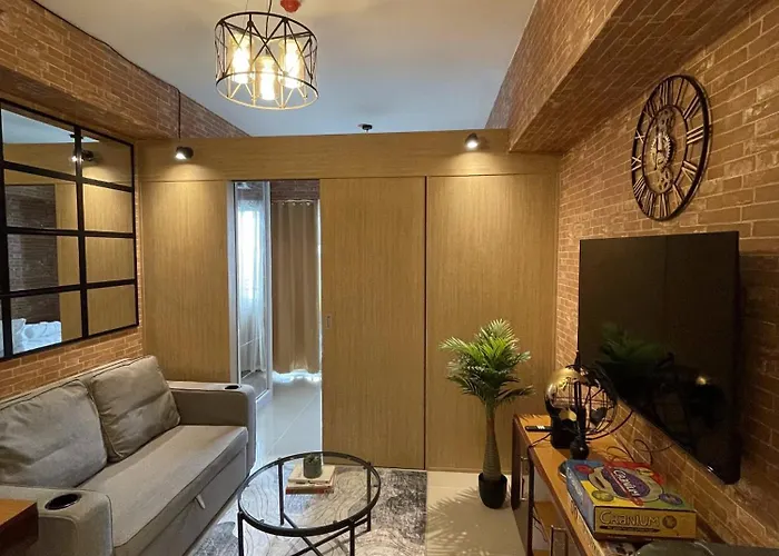 Grass Residences Industrial-themed Staycation Manilla